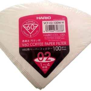 Filtros de café Hario V60 tamaño 02